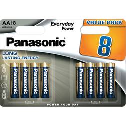 Panasonic Everyday Power AA Batteries 8-pack