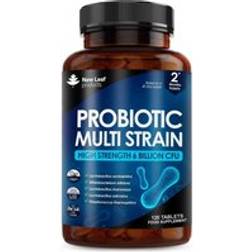 New Leaf Products Probiotic Multi Strain High Strength Digestive 120 pcs