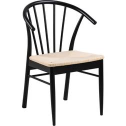 AC Design Furniture Kenna Set of 2 Black Kitchen Chair 83cm 2pcs