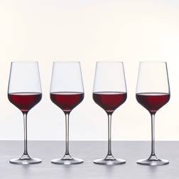 Dunelm of 4 Connoisseur Crystal Red Wine Glass 45cl 4pcs