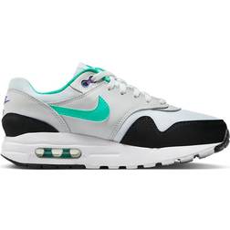 NIKE Air Max 1 GS - White/Pure Platinum/Court Purple/Hyper Jade