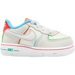 NIKE Force 1 LV8 TD - Pale Ivory/Picante Red/Baltic Blue/White