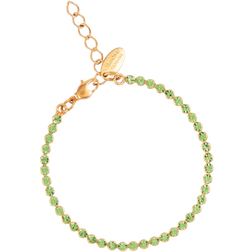 Caroline Svedbom Siri Bracelet - Gold/Peridot