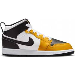 Nike Jordan 1 Mid PS - Yellow Ochre/White/Yellow Ochre/Black