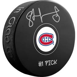 Fanatics Authentic Juraj Slafkovsky Montreal Canadiens Autographed Hockey Puck with "#1 Pick" Inscription