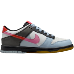 Nike Dunk Low SE GS -Summit White/Black/Playful Pink/Light Armory Blue