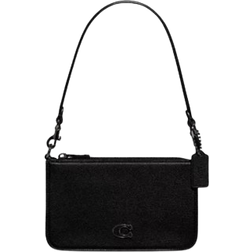 Coach Pouch Bag with Signature Canvas - Black