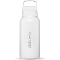 Lifestraw Go Series Polar White Water Bottle 34fl oz 0.26gal