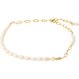 Pernille Corydon Seaside Anklet - Gold/Pearls