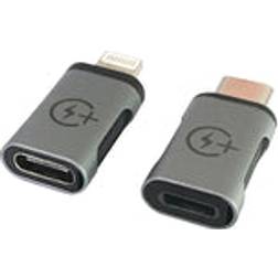 Nordic USBC-N1502 USB C/ Lightning - Lightning/ USB C M-F Adapter Kit