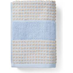 Juna Check Bath Towel Gold, Blue (100x50cm)