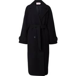 Nelly Warm Trench Coat - Black