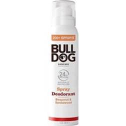 Bulldog Bergamot & Sandalwood Natural Spray Deodorant For Men