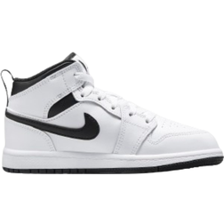 Nike Jordan 1 Mid PS - White/Black