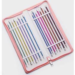 Knitpro enspetsad stickningssats, Zing, 25 cm, 2.50-6.00mm