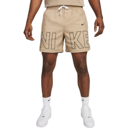 Nike Sportswear Men's Woven Flow Shorts - Khaki/Black