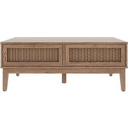 LPD Bordeaux Brown Coffee Table 50x110.2cm