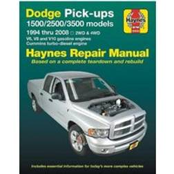 Dodge Pick-Ups 1500, 2500 & 3500 Models, 1994 Thru 2008 Haynes Repair Manual (Paperback, 2019)