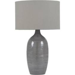 Freemans Abbie Grey Table Lamp 53cm