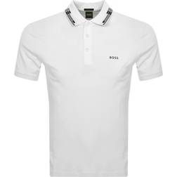 HUGO BOSS Paule Polo Shirt - White