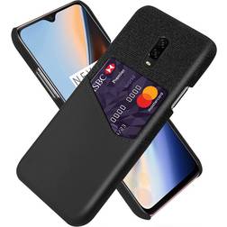 OnePlus Bofink 7 skal med korthållare Svart