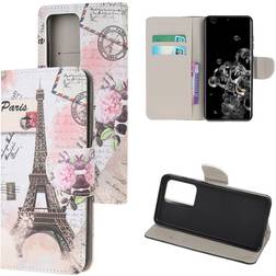 Samsung Wonderland Paris Tower Wallet Case for Galaxy S20 Ultra