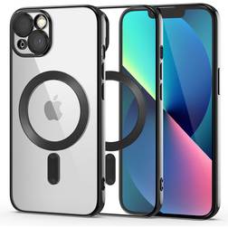 Tech-Protect iPhone 13 MagShine Skal MagSafe Kompatibel Genomskinlig Svart