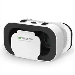 Shinecon VR Headset Compatible with iPhone & Android Phone-Virtual Reality Headsets Google Cardboard -Mini Exquisite Light Weight- Comfortable New 3D VR Glasses
