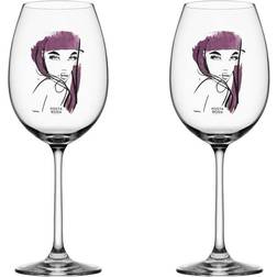 Kosta Boda All About You Verre à Vin Blanc, Verre à Vin Rouge 52cl 2pcs