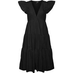 Vero Moda Jarlotte Long Dress - Black