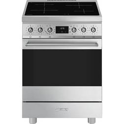 Smeg C6IMXM2 Rostfri Grå, Rostfritt stål