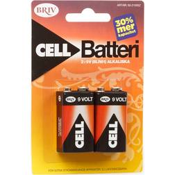 Briv 6LR61 2-pack