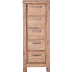 Union Rustic 5 Drawers Sand Kommode 46x120cm