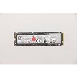 Lenovo Intel SSD krypteret 1 TB intern M.2 2280 PCIe 3.0 x4 (NVMe) TCG Opal Encryption for ThinkPad T480 20L5, 20L6