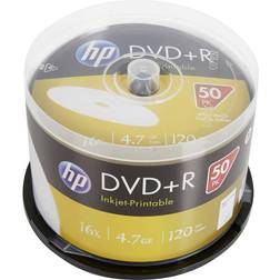 HP DVD+R 120 mm Printbar 50 Stk
