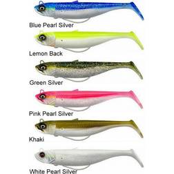 Savage Gear SG Savage Minnow Wl 10Cm 16G Sinking Green Silver 2 1