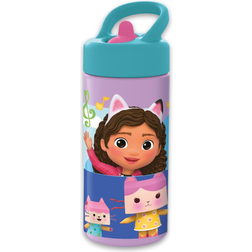 Euromic Gabbys Dollhouse Sipper Water Bottle 410ml