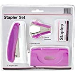 Value Stapler Staple Remover Hole Punch Set