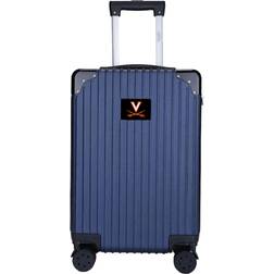 Mojo Navy Virginia Cavaliers Premium 21'' Carry-On Hardcase Luggage