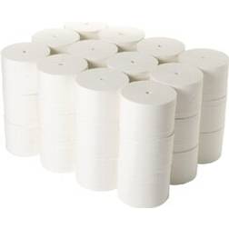 2Work Micro Twin Coreless Toilet Rolls 2-Ply 800