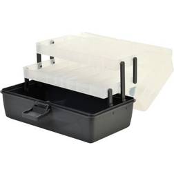 Shakespeare Tackle Box 2 Cantilever 30 x 17 x 14 Clear Black