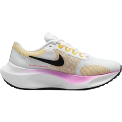 Nike Zoom Fly 5 W - White/Vivid Sulphur/Amber Brown/Rush Fuchsia