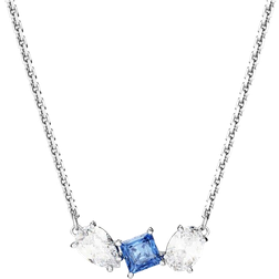 Swarovski Mesmera Pendant Necklace - Silver/Blue/Transparent