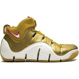 Nike LeBron 4 M - Metallic Gold/White Varsity Red