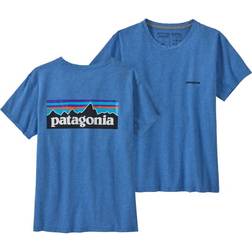 Patagonia Women's P-6 Logo Responsibili-Tee - Blue