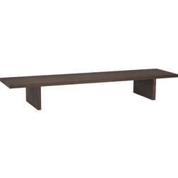 Ferm Living Kona Dark Stained Small Table 13.4x54.3"