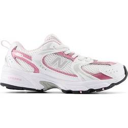 New Balance Little Kid's 530 - White/Pink Sugar