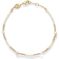 Anni Lu Clemence Armbånd 18 kt Guldbelagt Messing - Brass