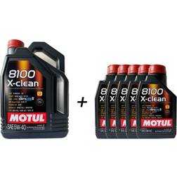 Motul 8100 x-clean 5w40 5 + 5 dexos2, mb Motoröl