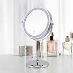 Showerdrape 'Iris' Led Vanity Mirror Make Up Silver One Size